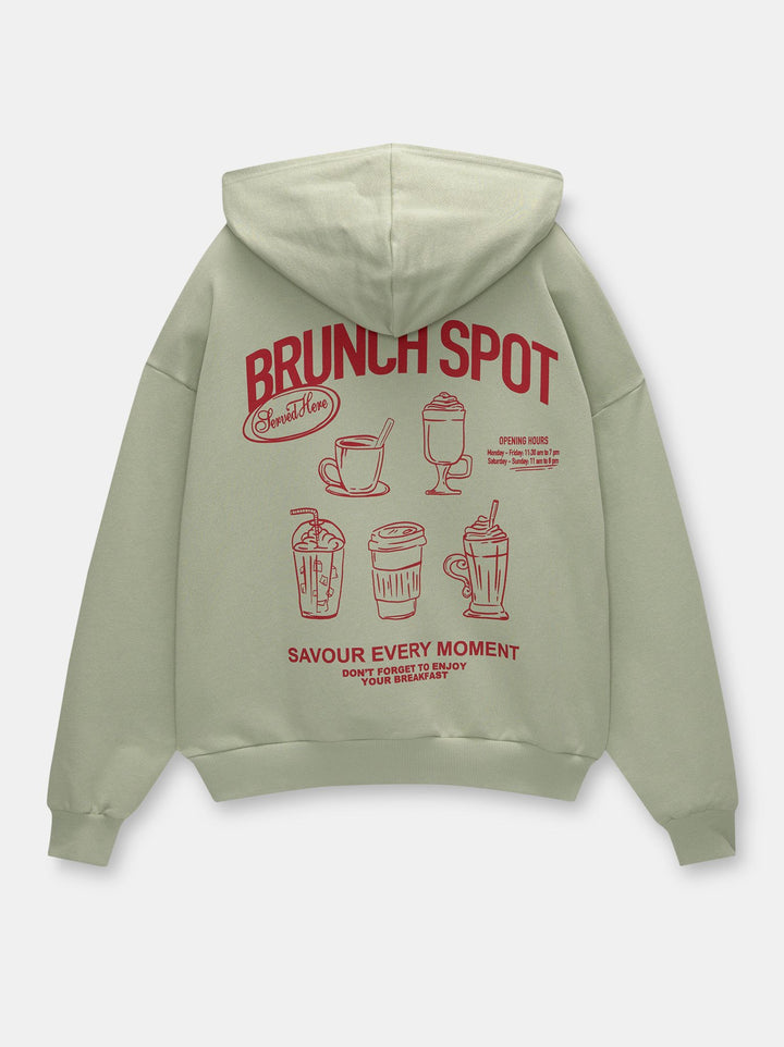 Moudda PULL & BEAR - Sweat à Capuche Pacific Brunch - Tunisie 1