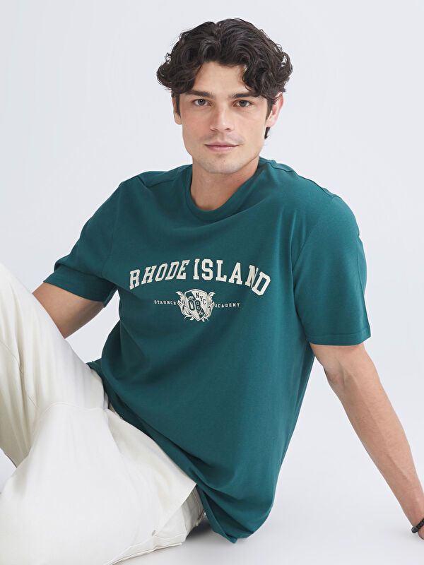 Moudda LC Waikiki - T-shirt imprimé manches courtes en jersey pour Homme - Tunisie 1