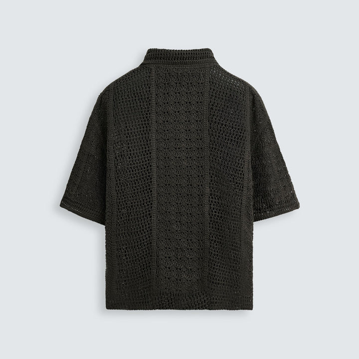 Moudda ZARA - Chemise Crochet - Col Polo (Fluides Floraux) - Tunisie 2