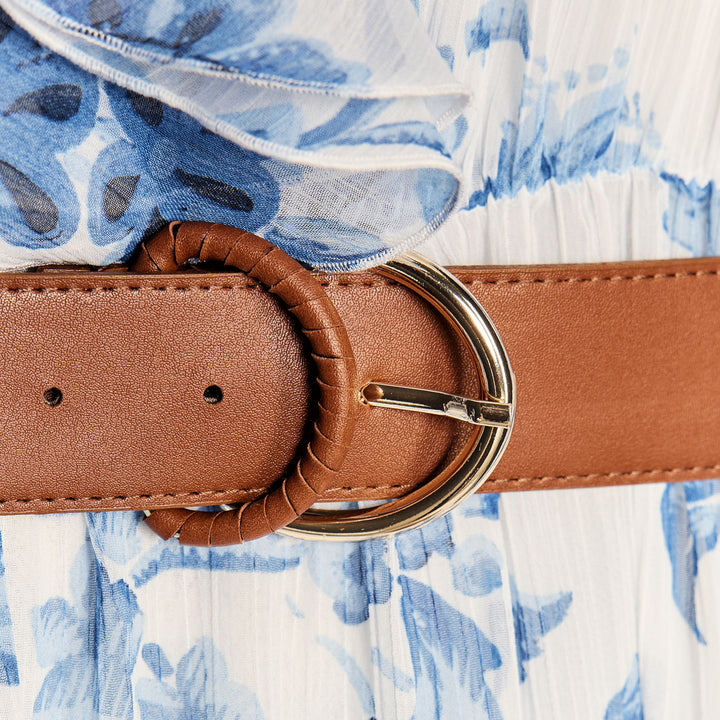 Moudda ZARA - Ceinture PU Marron - Double Boucle - Tunisie 3