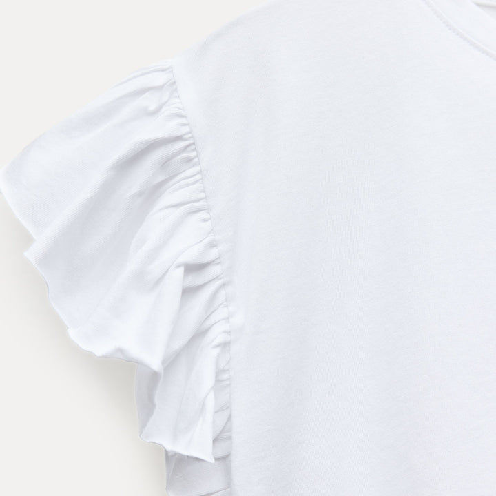Moudda ZARA - T-shirt volants en coton standard - Tunisie 3