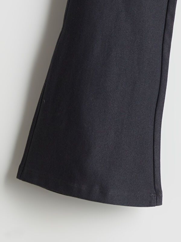 Moudda LC Waikiki - Pantalon jersey basique Fille Lavage à l'acide noir - Tunisie 2