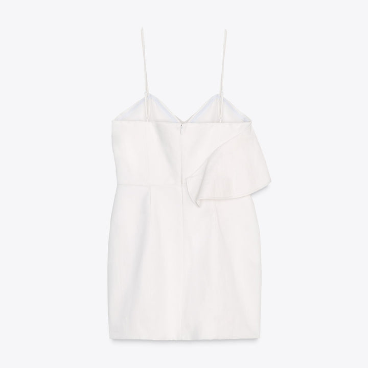 Moudda ZARA - Robe Mini Fantaisie - Volant (Collection Spéciale Blancs) - Tunisie 2