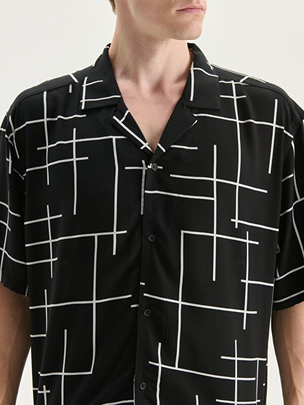 Moudda LC Waikiki - Chemise imprimée manches courtes en tissu tissé pour Homme - Tunisie 3