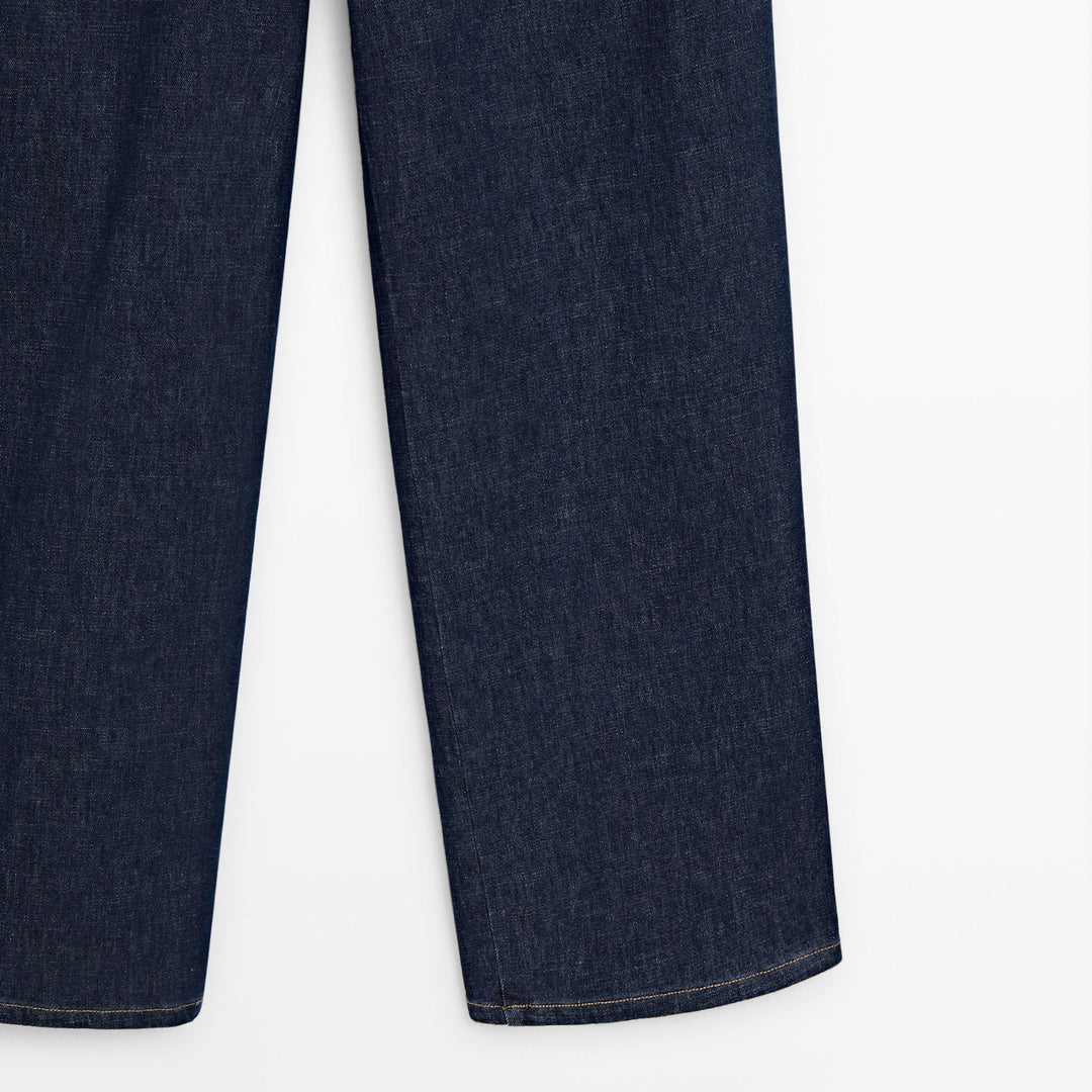 Moudda Massimo Dutti - Jean taille haute jambe large plissé - Tunisie 5