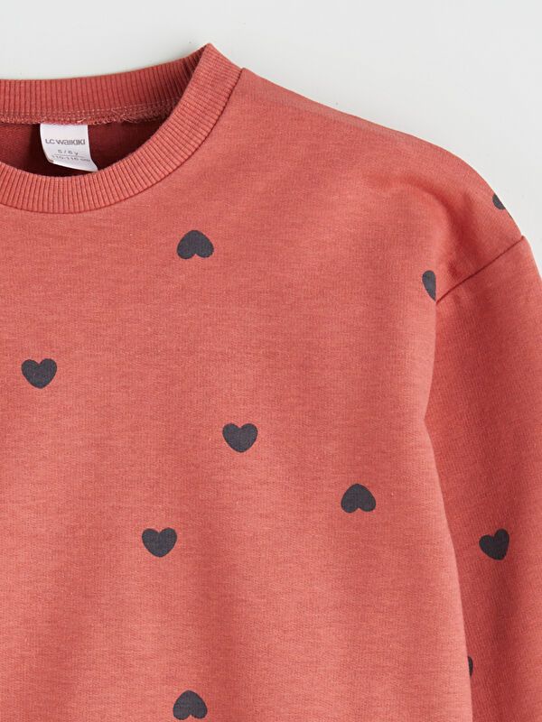 Moudda LC Waikiki - Pack sweatshirt jersey Fille Corail clair - Tunisie 3