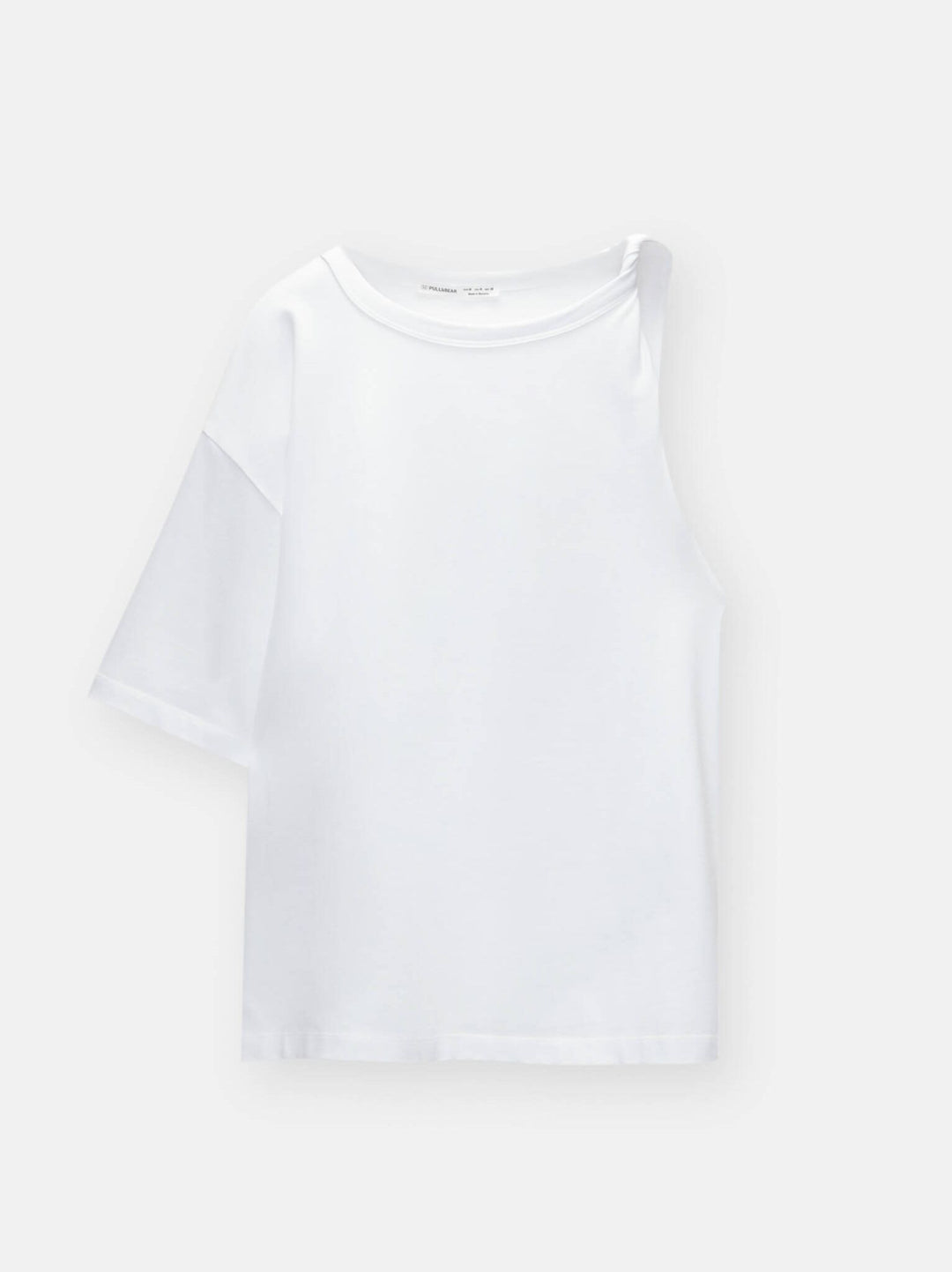 Moudda PULL & BEAR - T-Shirt Asymétrique - Nœud Épaule - Tunisie 3