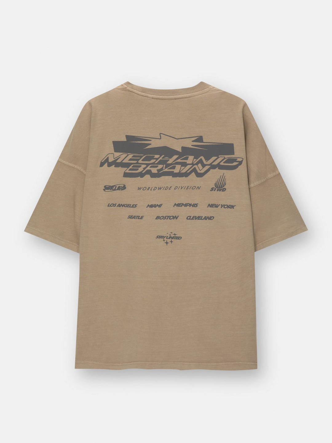 Moudda PULL & BEAR - T-Shirt Demi-Manches Collection Trendy Tex MC04 - Tunisie 2