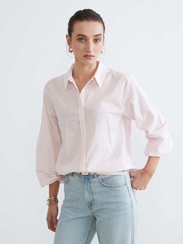Moudda LC Waikiki - Chemise manches longues en tissu maternité - Tunisie 5