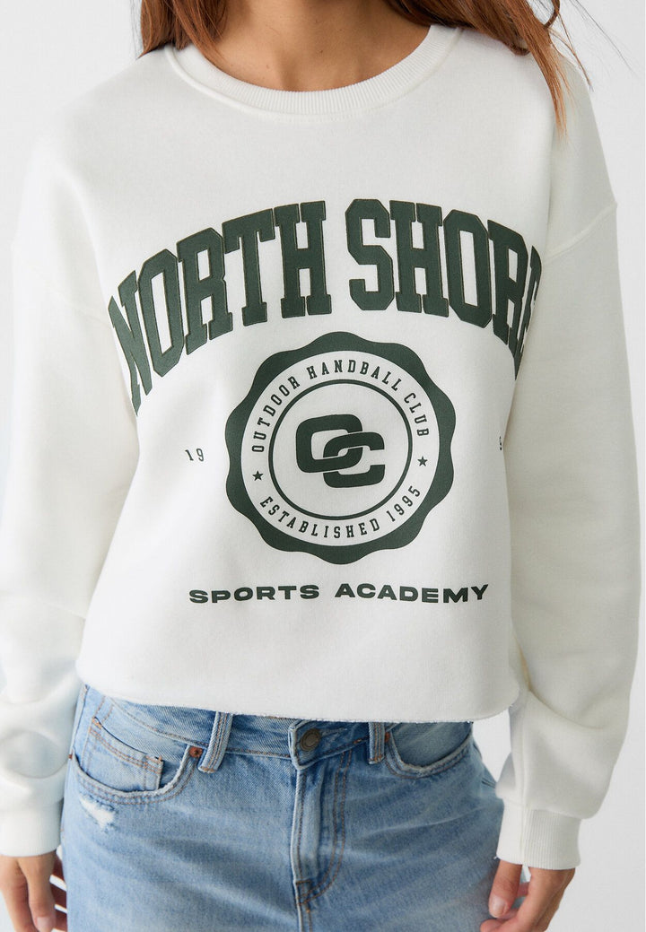 Moudda STRADIVARIUS - Sweat Crop Imprimé Sangre - Tunisie 4