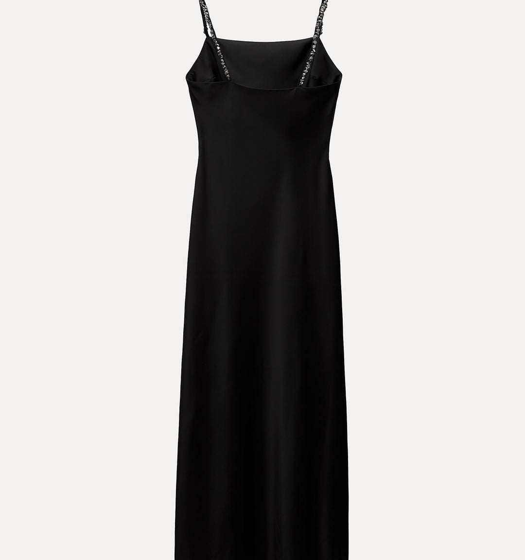 Moudda ZARA - Robe de soie longue en satin fines bretelles fantaisie - Tunisie 1