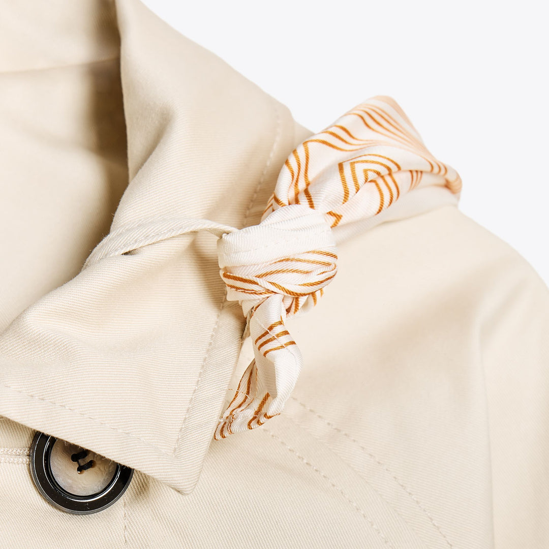 Moudda ZARA - Trench Long Coton - Foulard Multi-usage - Tunisie 3