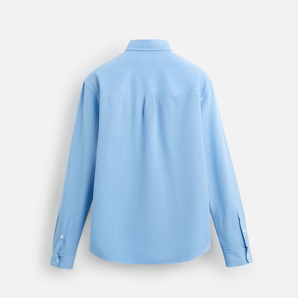 Moudda ZARA - Chemise - Teinture Pièce (Chambray & Vert) - Tunisie 2