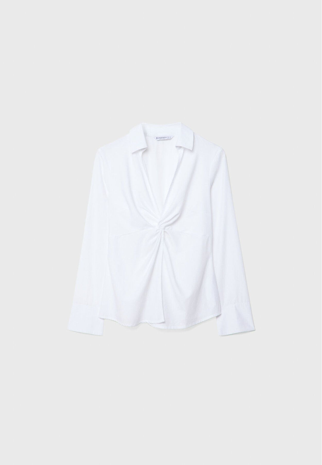 Moudda STRADIVARIUS - Chemise en Popeline Croisée avec Nœud - Tunisie 2