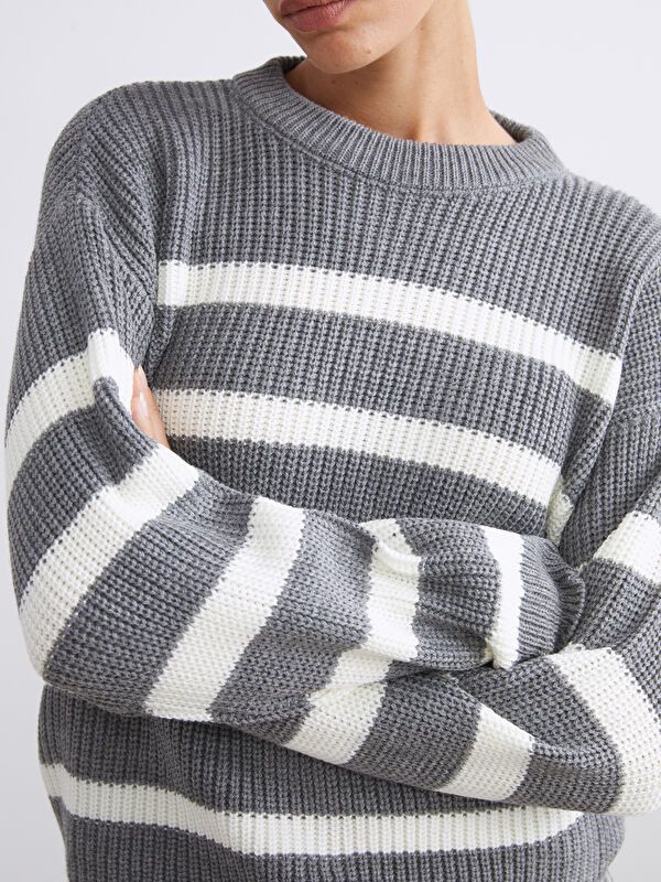 Moudda LC Waikiki - Cv tricot pullover mid pour Femmes - Tunisie 3