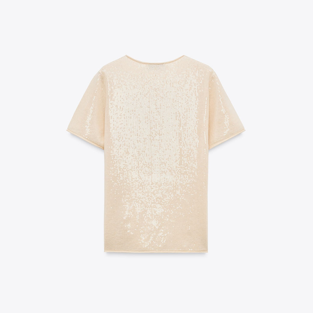 Moudda ZARA - Pull - Broderie Extra-fine & Sequins - Tunisie 2