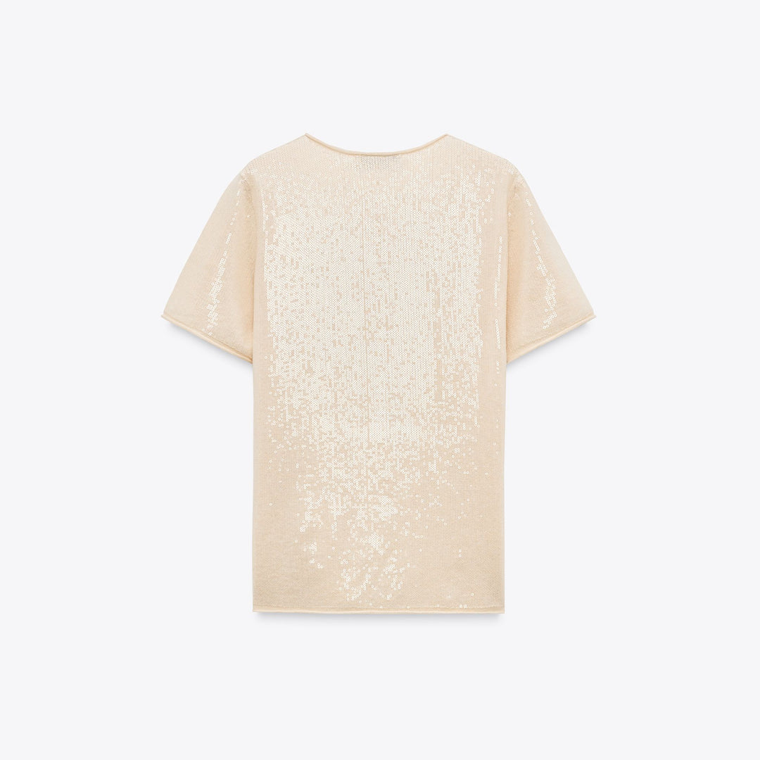 Moudda ZARA - Pull - Broderie Extra-fine & Sequins - Tunisie 2