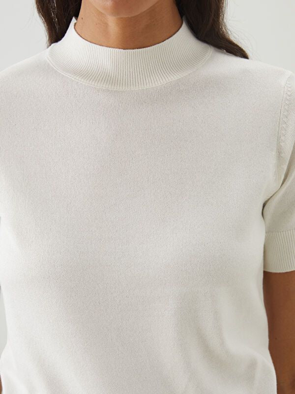 Moudda LC Waikiki - Pull en tricot Femme Ecru - Tunisie 3