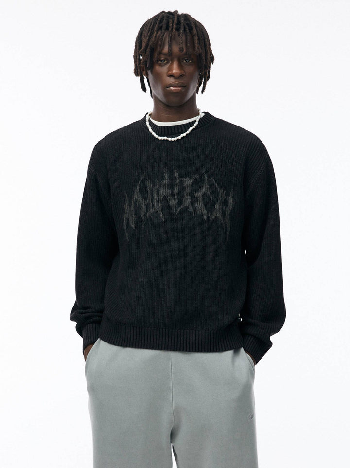 Moudda PULL & BEAR - Pull Manches Longues Point Anglais Acid Imprimé - Tunisie 5