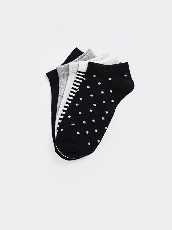 Moudda LC Waikiki - Chaussettes pour sneakers Femme Noir - Tunisie 2
