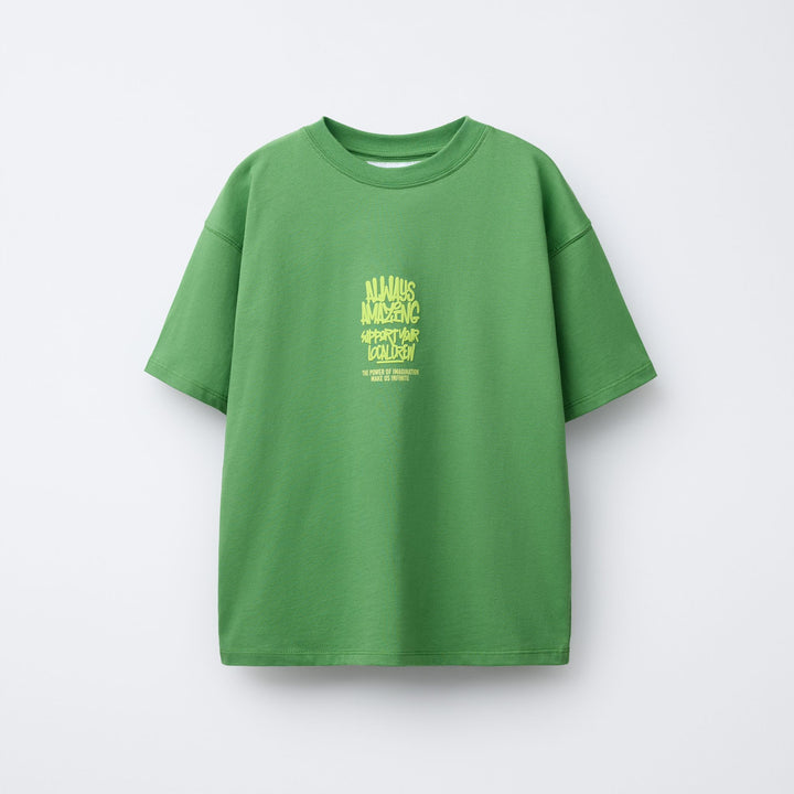 Moudda ZARA - T-Shirt - Graphique Poitrine & Message Street - Tunisie 1