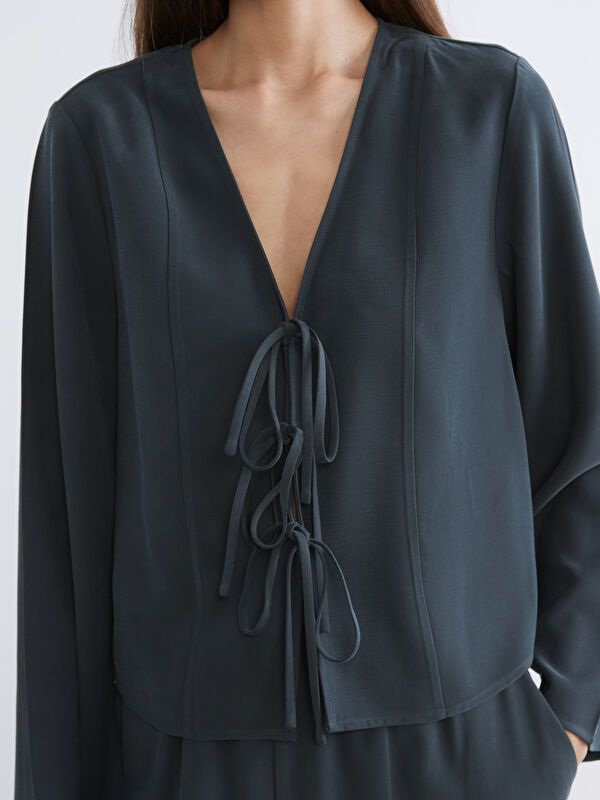 Moudda LC Waikiki - Chemisier (blouse) manches longues en tissu - Tunisie 3