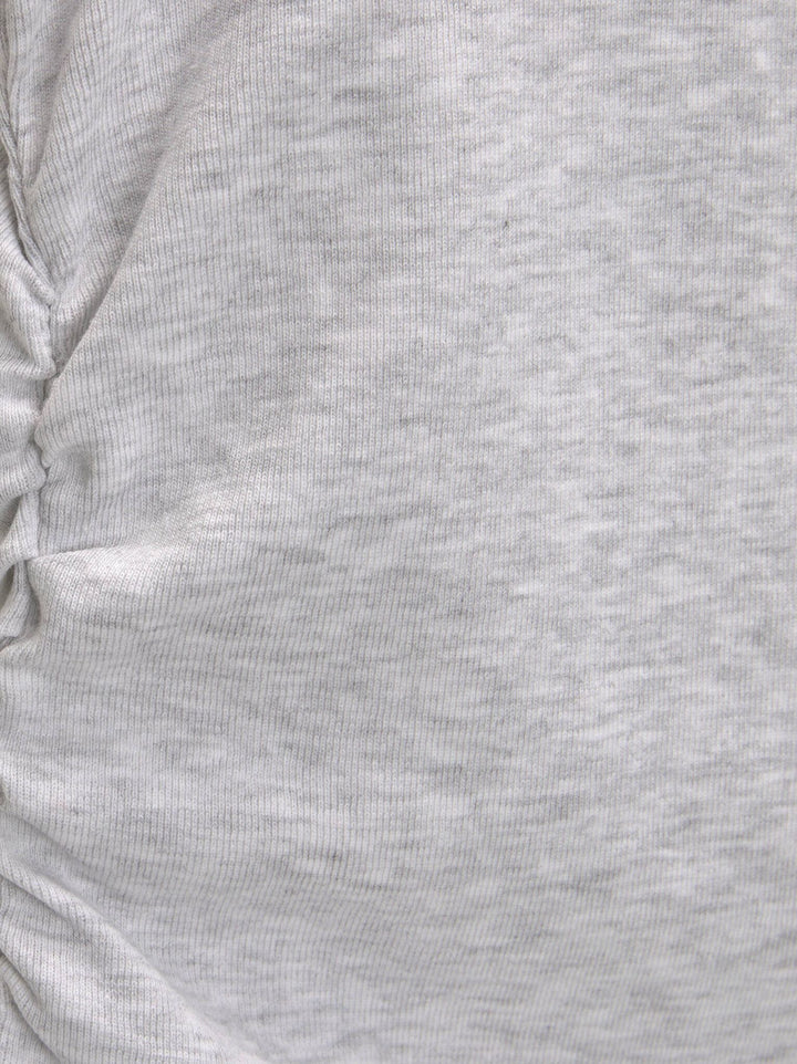 Moudda PULL & BEAR - Top - Col Tunique & Fronces (Gris Vigo) - Tunisie 4