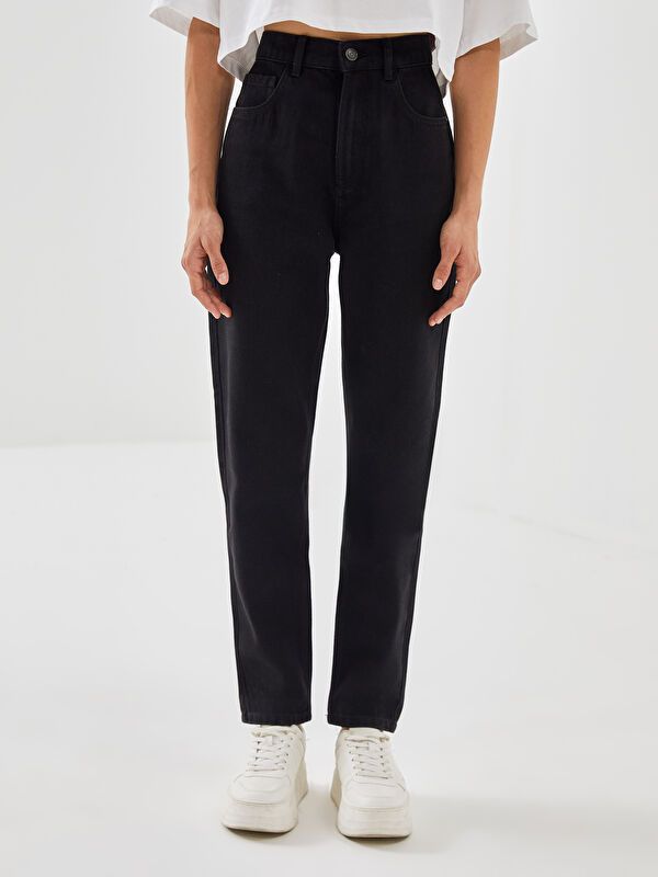 Moudda LC Waikiki - Pantalon jean tissé basique Femme Rodéo noir+m - Tunisie 2