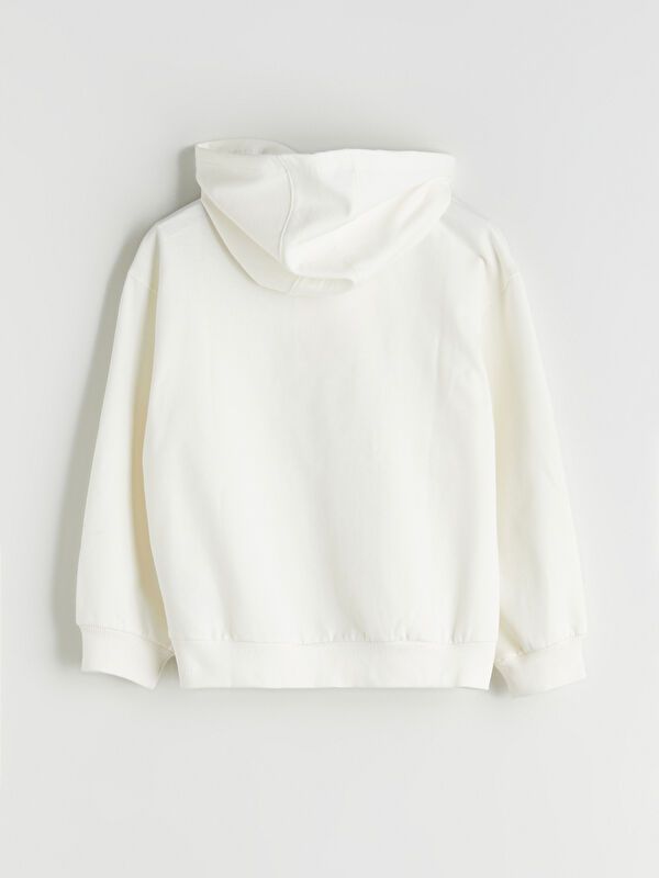 Moudda LC Waikiki - Sweatshirt en jersey sous licence Fille Ecru - Tunisie 3