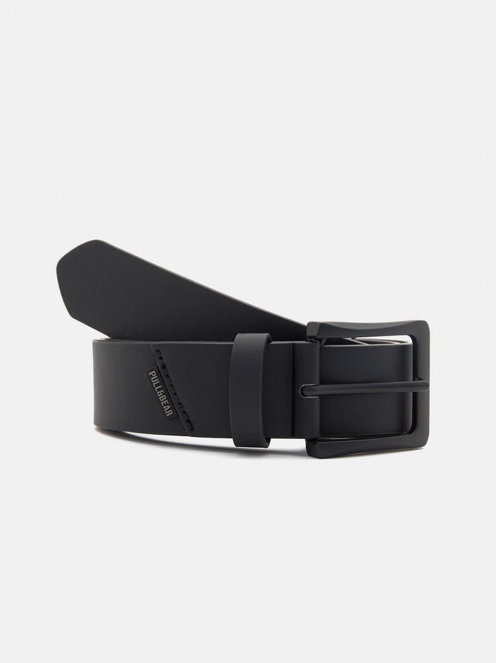 Moudda PULL & BEAR - Ceinture Diagonal Cut avec Logo Label - Tunisie 3
