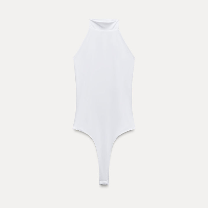 Moudda ZARA - Justaucorps bustier effet seconde peau, dos dénudé - Tunisie 1
