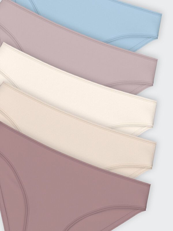 Moudda LC Waikiki - Slip basique Femme Rose claire - Tunisie 3