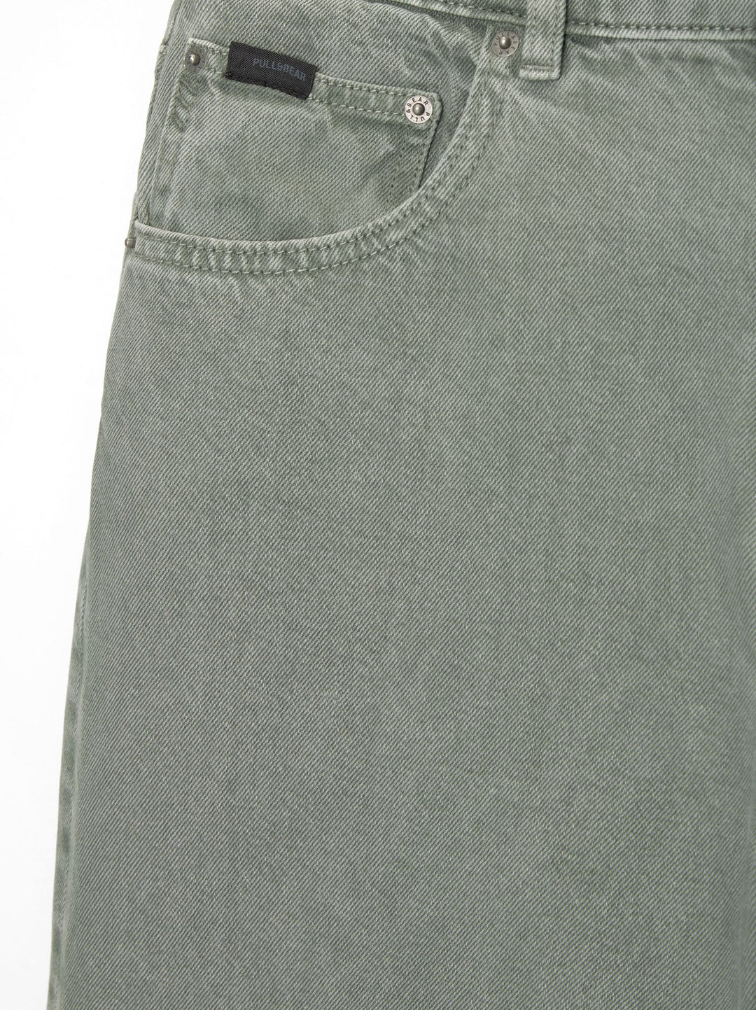 Moudda PULL & BEAR - Bermuda 5 Poches Baggy Lavé - Tunisie 3