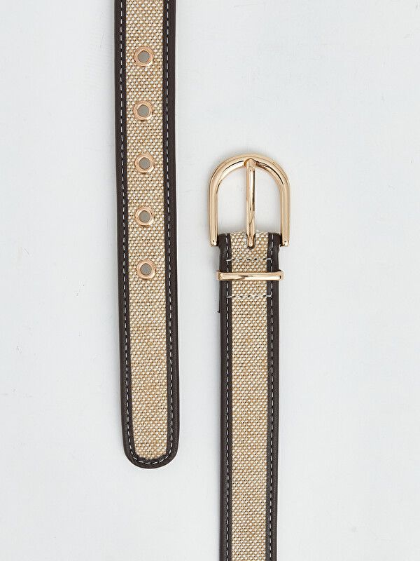 Moudda LC Waikiki - Ceinture pour Femme couleur Beige - Tunisie 3
