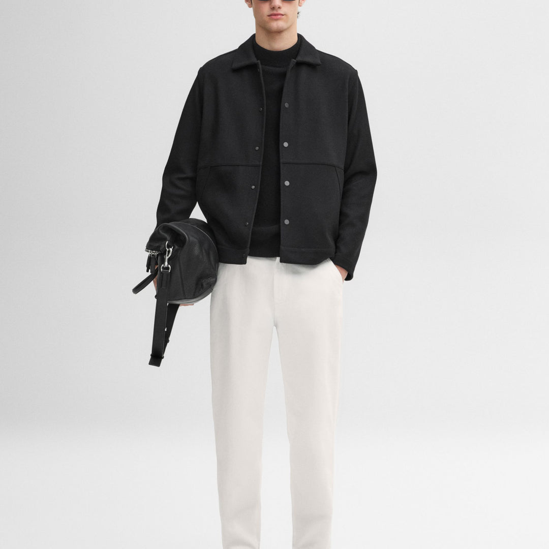 Moudda Massimo Dutti - Pantalon jean cassé coton/lin court coupe - Tunisie 8