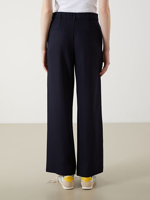 Moudda LC Waikiki - Pantalon tissé moyen Femme Marine - Tunisie 4