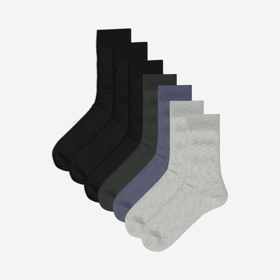 Moudda LC Waikiki - Chaussettes courtes Homme Fil mélangé teint - Tunisie 2