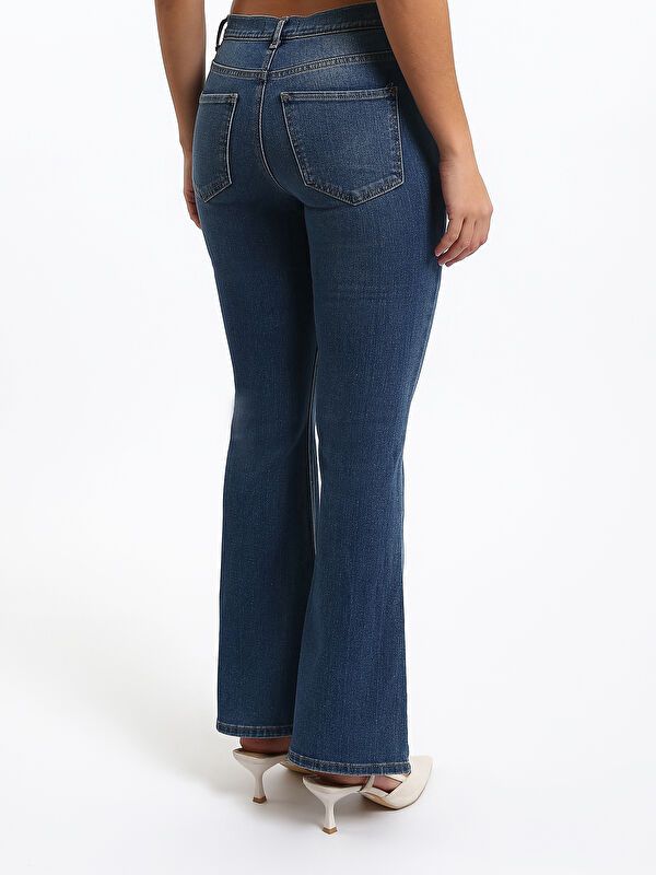 Moudda LC Waikiki - pantalon en jean tissé pour Femmes - Tunisie 5