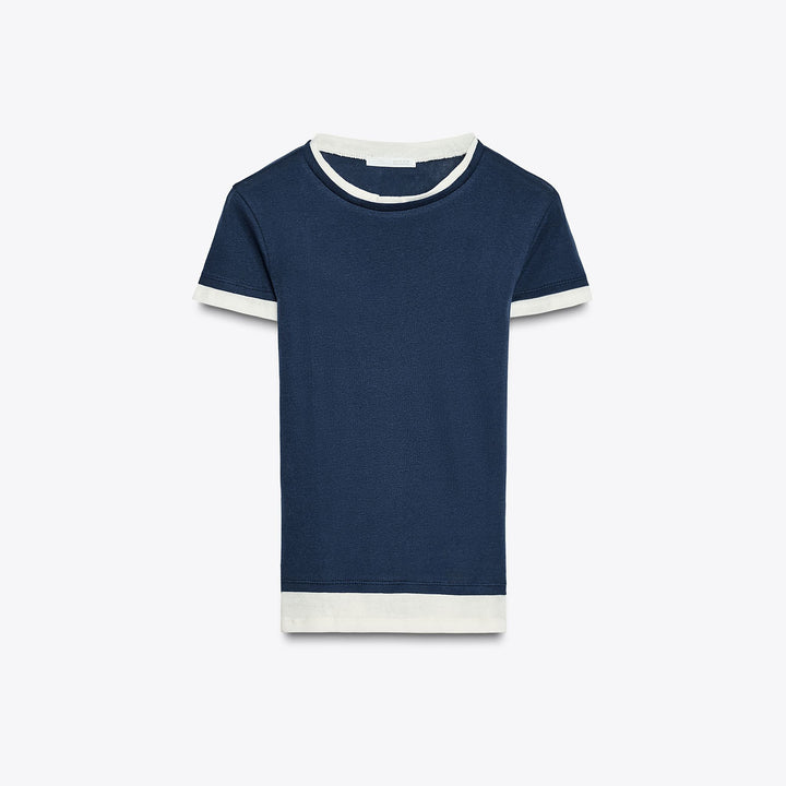 Moudda ZARA - T-Shirt - Effet Double (Marine) - Tunisie 1
