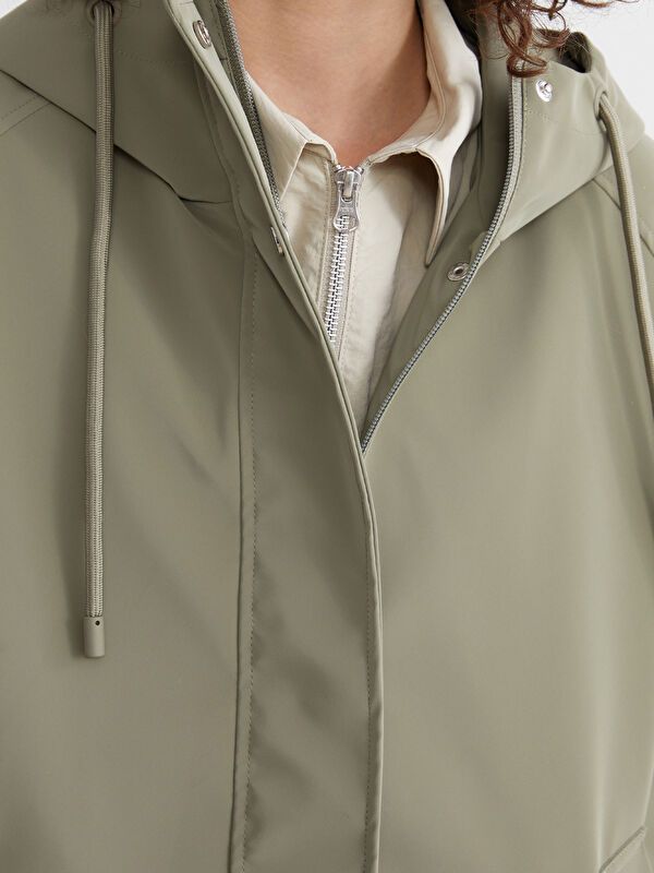 Moudda LC Waikiki - Imperméable Femme Kaki clair - Tunisie 3