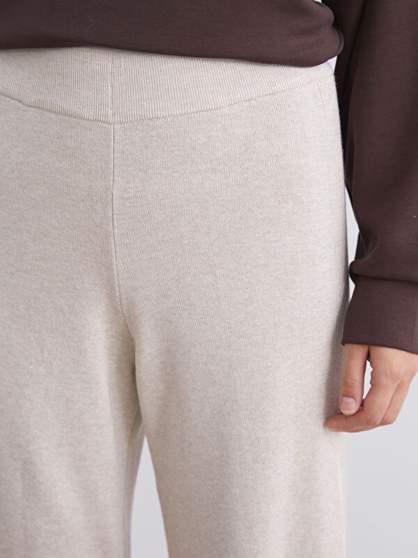 Moudda LC Waikiki - Pantalon tricot Femme Beige clair - Tunisie 3