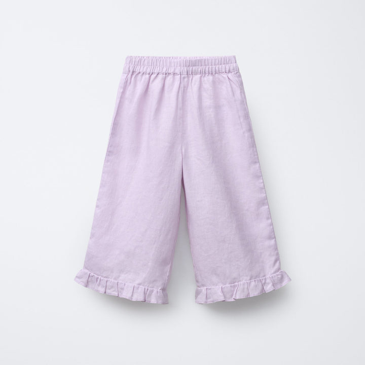 Moudda ZARA - Pantalon Enfant Lin - Volant Bas & Twinset - Tunisie 1