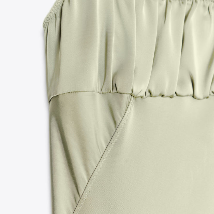 Moudda ZARA - Robe Lingerie Longue - Satin & Fronces - Tunisie 3