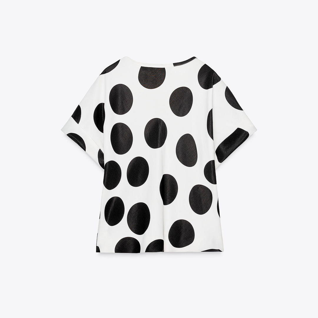 Moudda ZARA - Chemise Courte - Pois - Tunisie 2