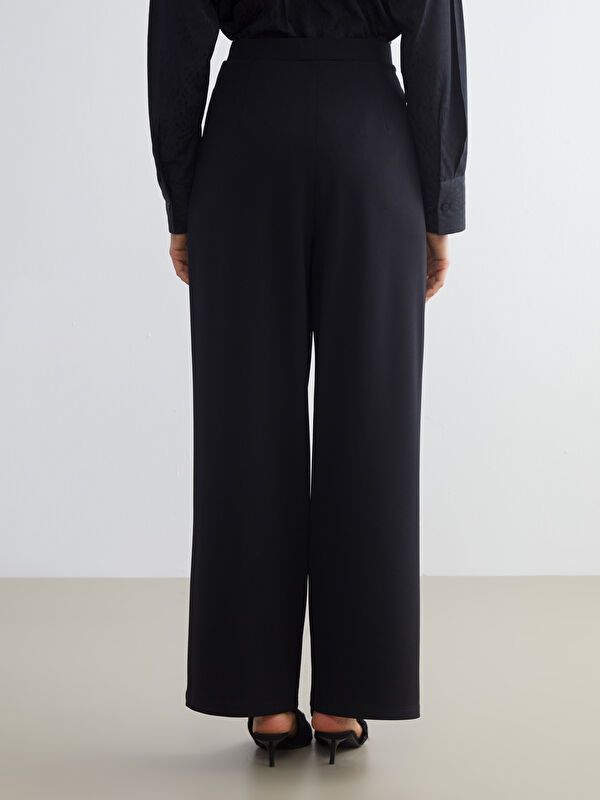 Moudda LC Waikiki - Pantalon tissé moyen Femme Noir - Tunisie 4