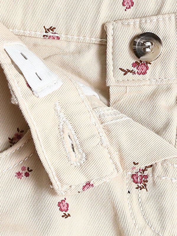 Moudda LC Waikiki - Pantalon tissé Fille Beige clair - Tunisie 3