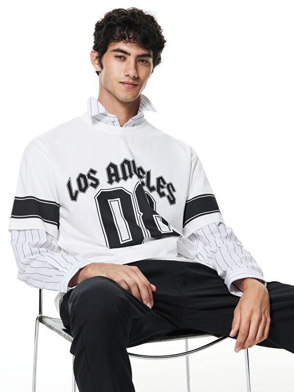 Moudda LC Waikiki - T-shirt imprimé manches courtes en jersey pour Homme - Tunisie 2