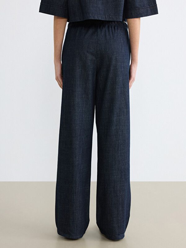 Moudda LC Waikiki - Pantalon en jean pour Femme couleur Rodeo foncé - Tunisie 4