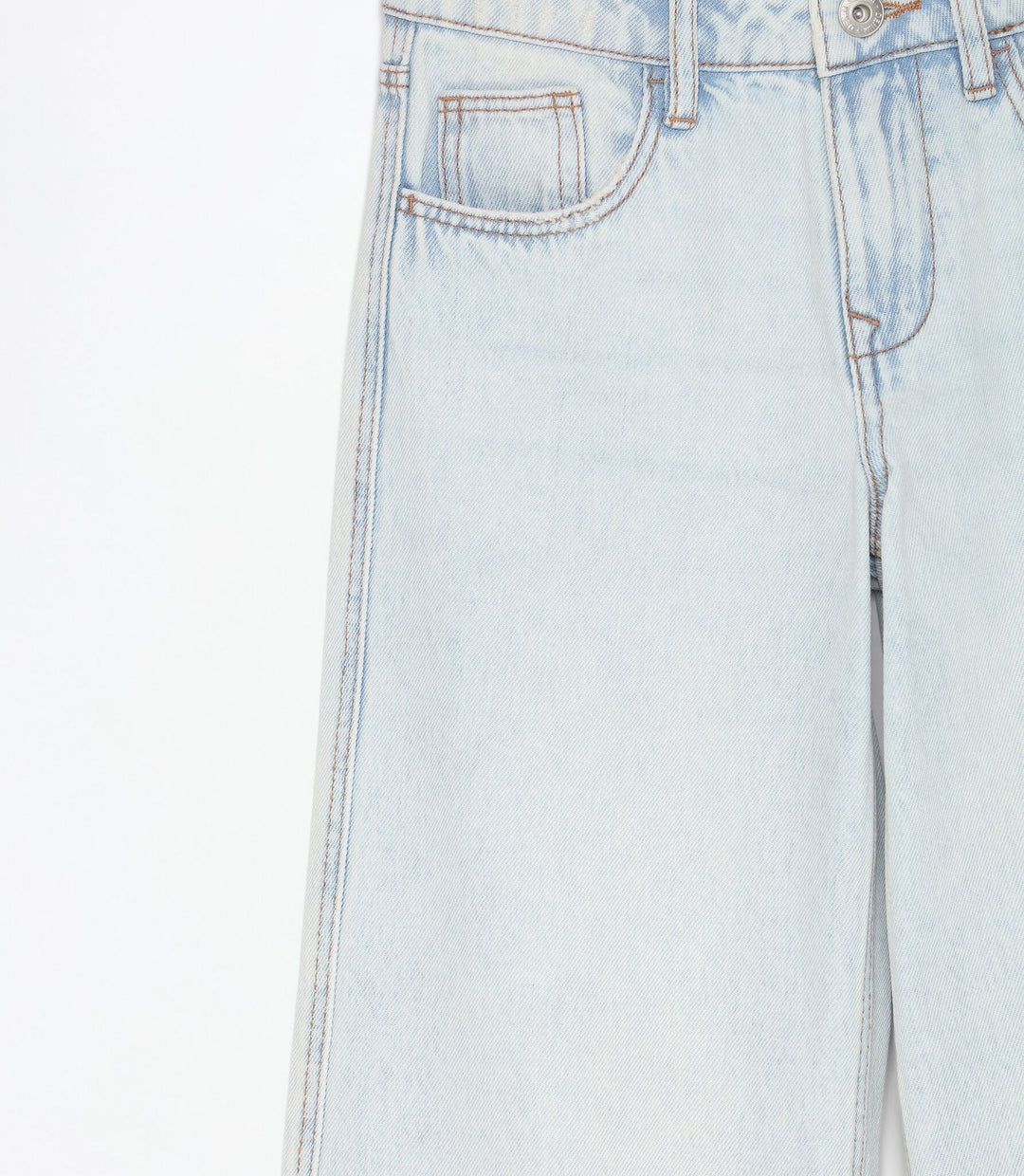 Moudda Lefties - Pantalon Wide Leg Denim - Fille D5 - Tunisie 4