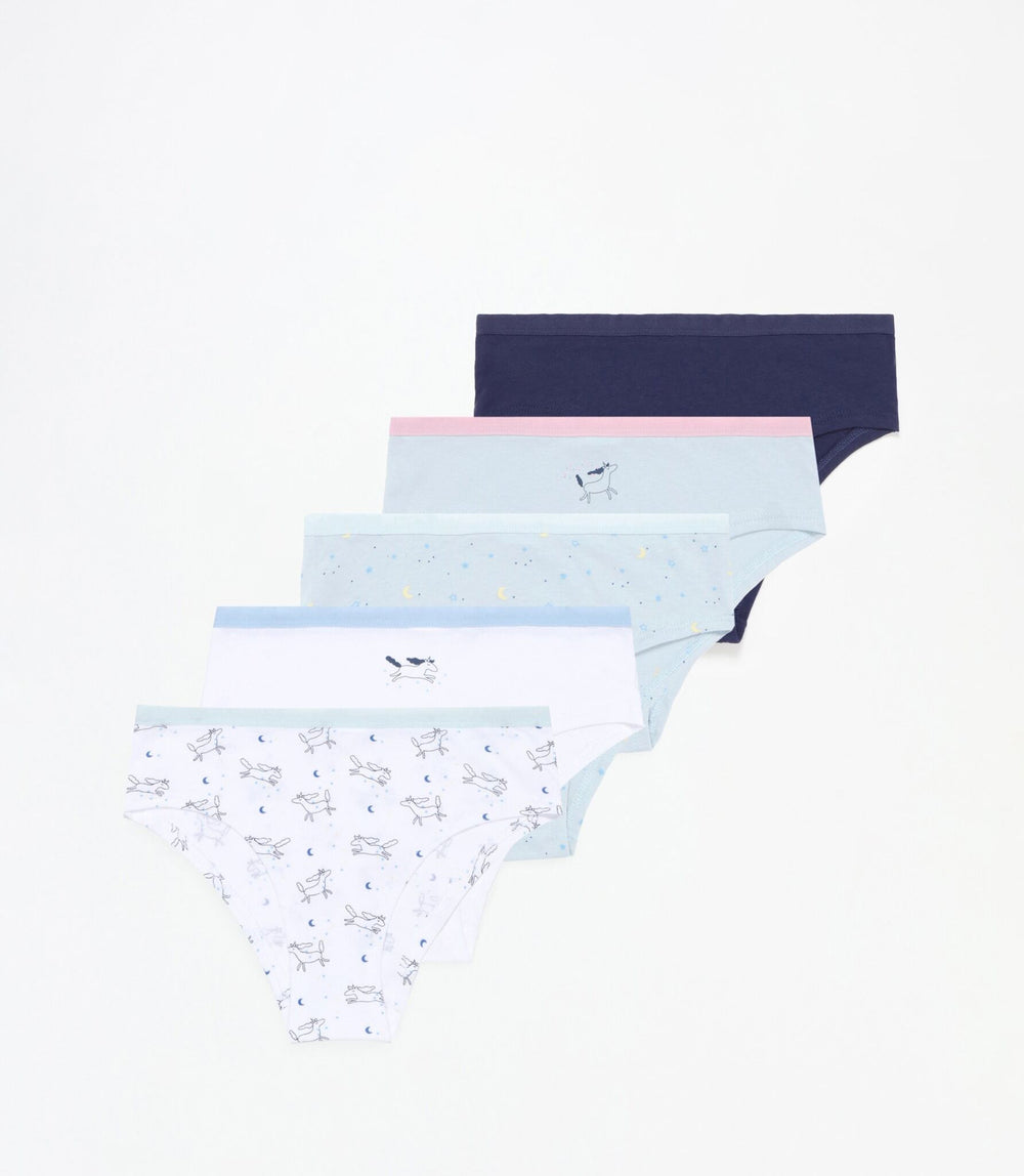Moudda Lefties - Pack 5 Culottes Hipster - Licorne Bleue - Tunisie 2